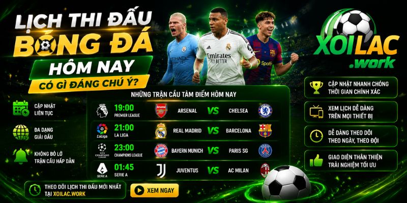Lịch thi đấu có gì đáng chú ý