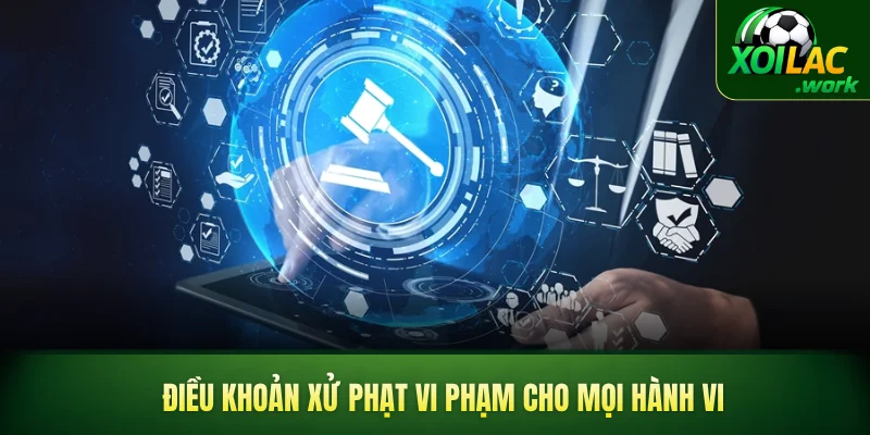 Điều khoản xử phạt vi phạm cho mọi hành vi