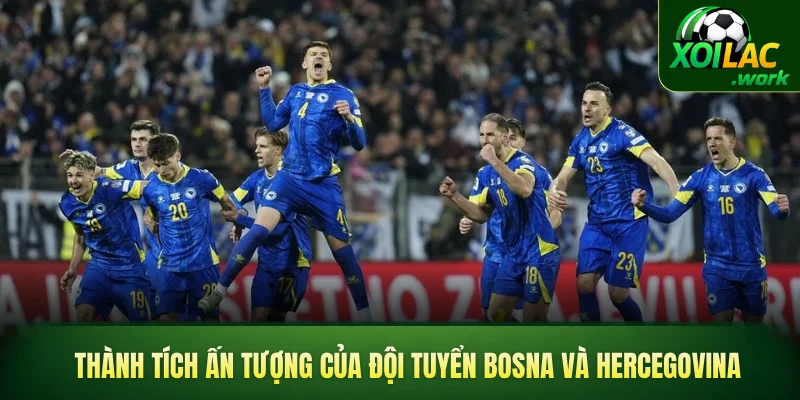 Thành tích ấn tượng của đội tuyển bóng đá quốc gia Bosna và Hercegovina