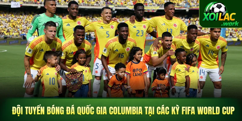 Đội tuyển bóng đá quốc gia Columbia tại các kỳ FIFA World Cup