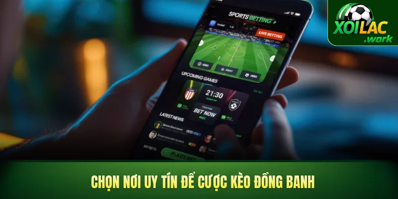 Chọn nơi uy tín để cược kèo đồng banh
